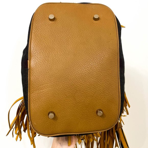 Burberry Susanna fringe bag with clutch - Picture 13 of 16